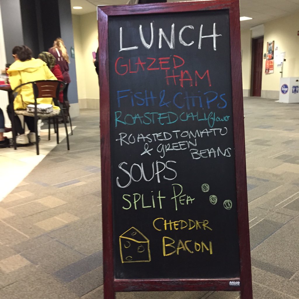 OUAtriumCafe's tweet photo. Today's menu: https://t.co/w00VjvCDf9