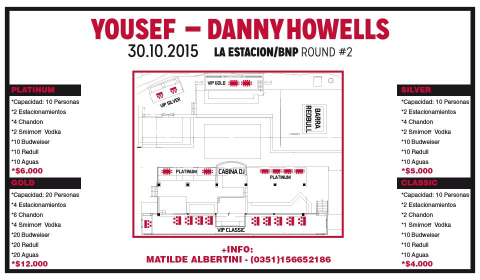 BuenasNochesPro's tweet photo. Informacion sobre #VIPS

#Round2 - @estacionok
►@Danny_Howells
►@yousefcircus
WarmUp @djfedegomez 

@Matildita https://t.co/vG413EAvD1