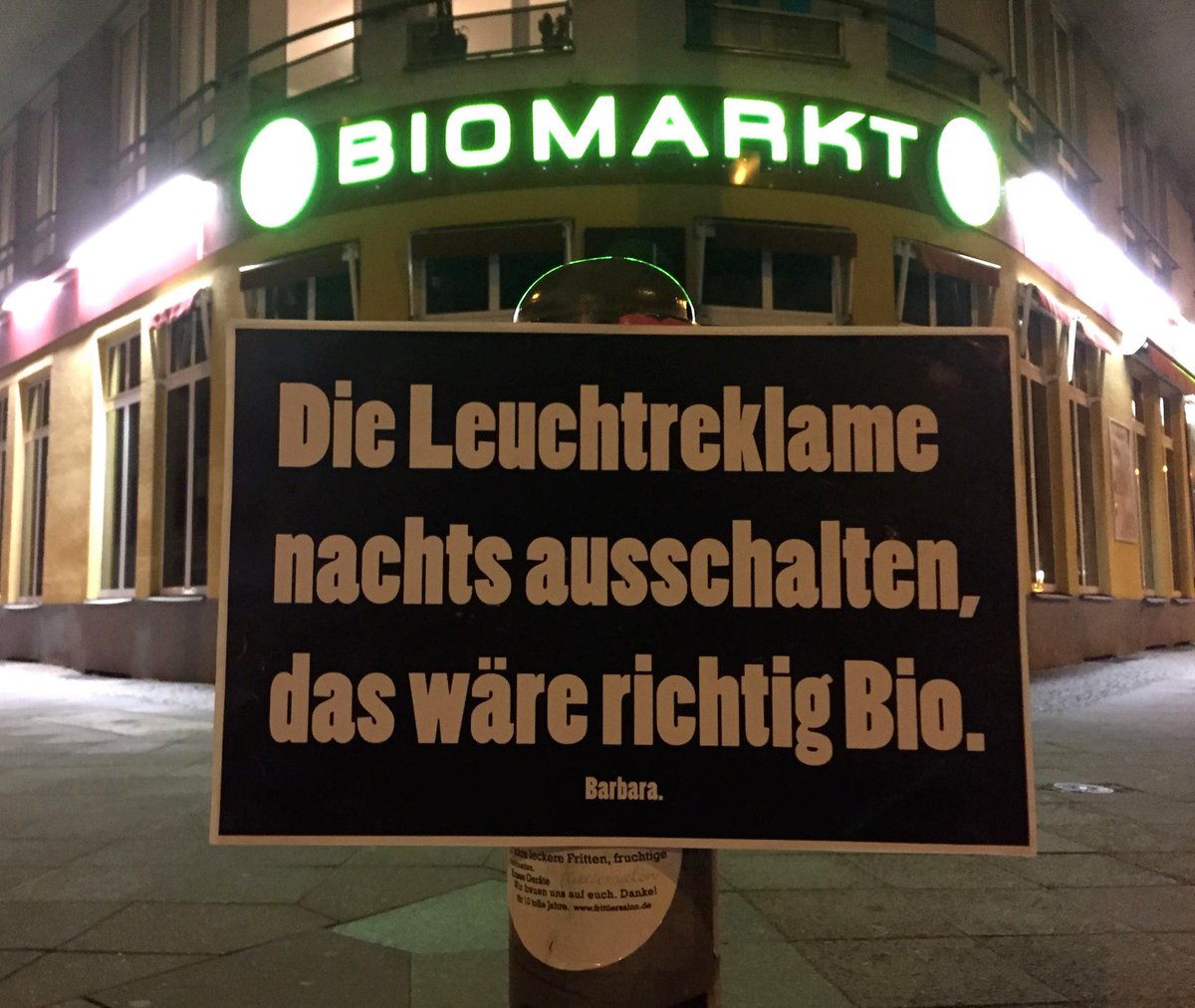 Das wäre richtig #Bio.

___
Barbara. buff.ly/1O73egq