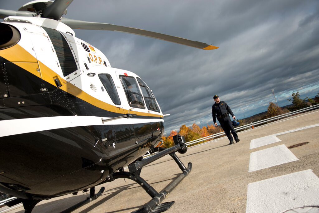 OPP_Hire's tweet photo. There's not many careers where you get to fly a helicopter... But the OPP is definitely one of them. 🚁🚔🚨 ^mt https://t.co/rEcpgx7lLS