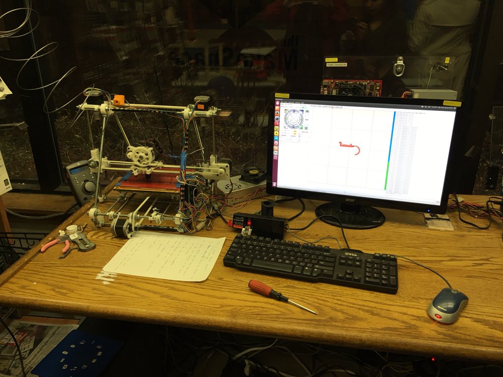 A DIY 3D printer. Cool! #insys549