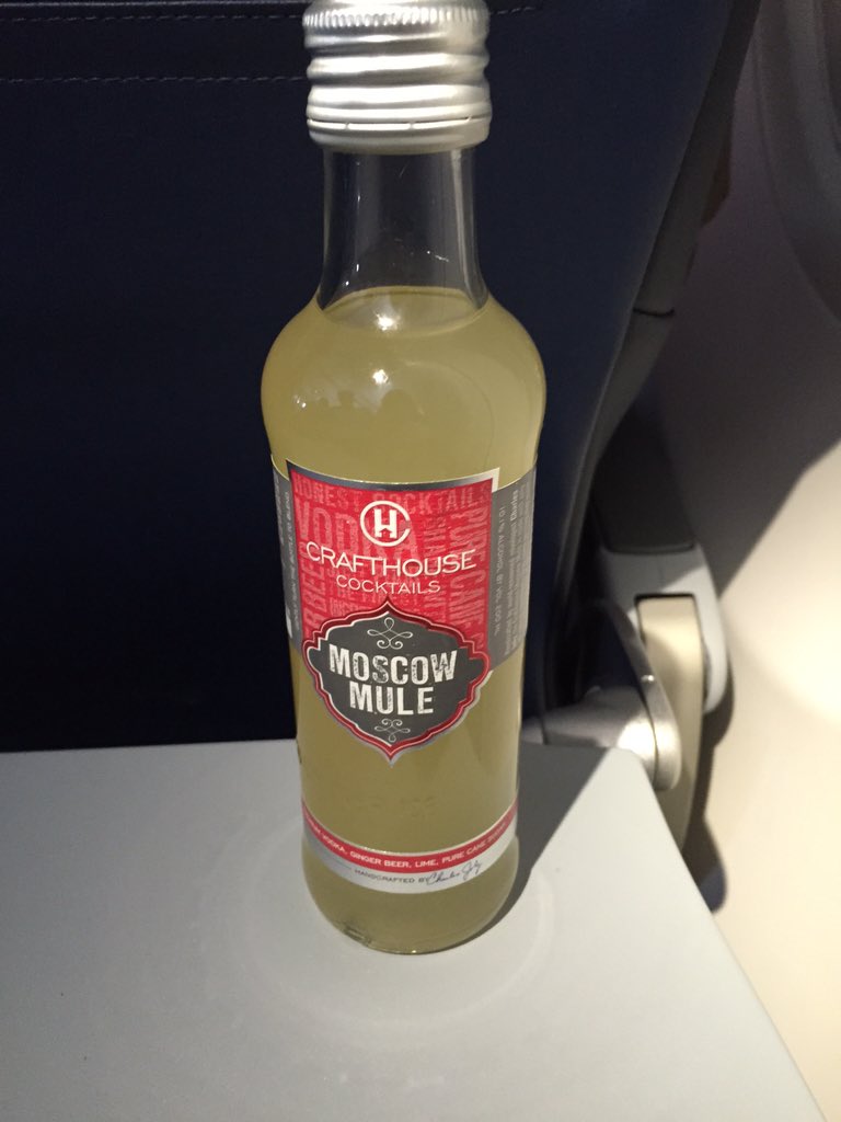 aldrich_laura's tweet photo. Flew 17000 miles literally around the world with @united .  Perfect ending!  @Charles_Joly  @DrinkCrafthouse https://t.co/6Y2hauZwqu