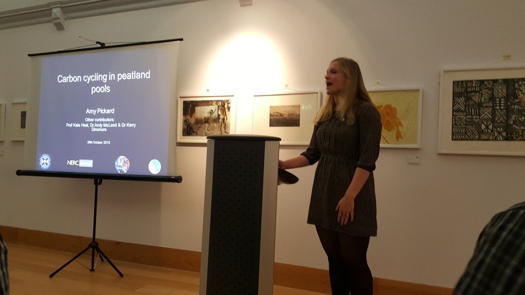 Renee_Hermans's tweet photo. @ames_e_p presenting herresearch at the #Flowconference2015 #carbon #pools #peatlands https://t.co/ctZovy3x2i