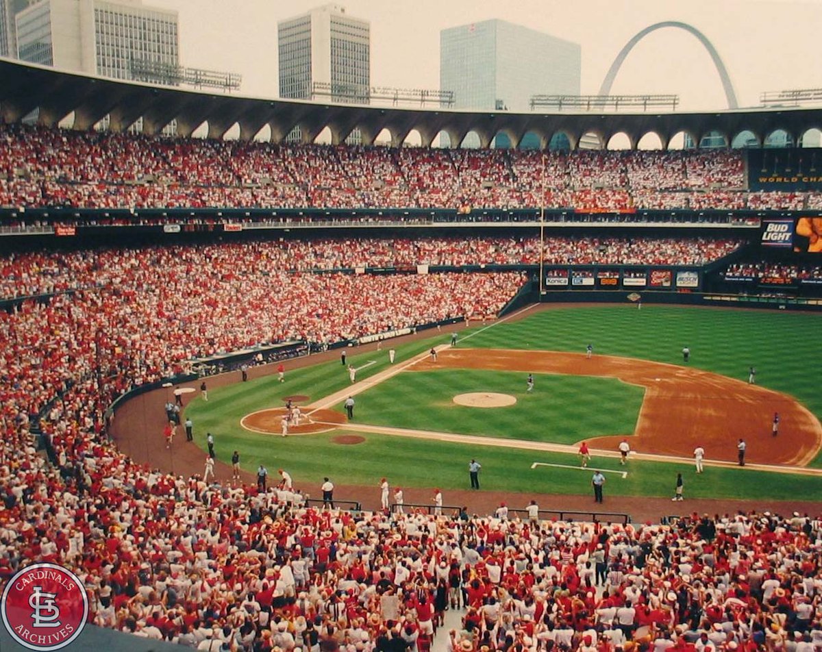 Cardinals's tweet photo. In honor of #Arch50, check out a few of our favorite photos together over the years: https://t.co/vi7KzpcGK5 https://t.co/fpZJ7BezRB