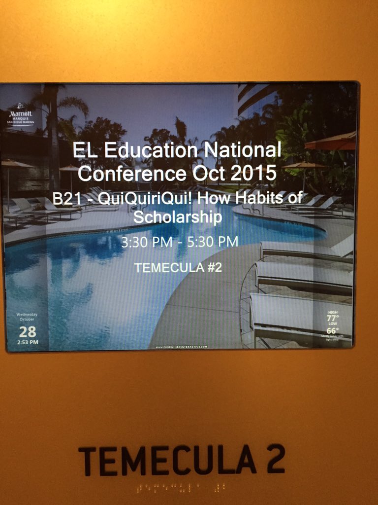 MrRMcHugh's tweet photo. Showtime !!!!
#ELNC15 #StudentVoicesCount #WeAreCrew #quiquiriqui https://t.co/H6SXQd7ZMt