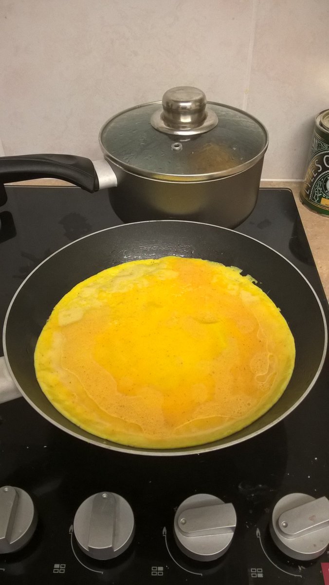 Bought some eggs from Orchard Organic Farm and made possibly the tastiest, yellowest omelette I have ever seen.