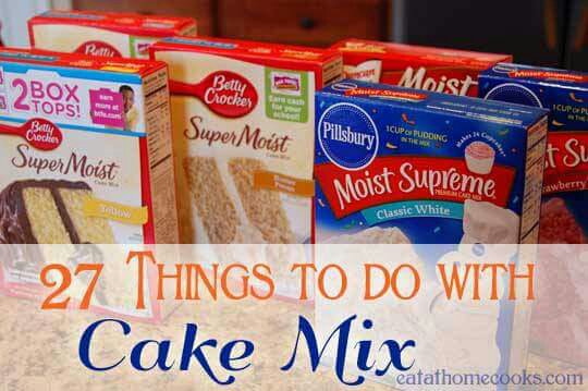 RvSmartly's tweet photo. 27 things to make with cake mix.  https://t.co/xaCvC1h0cZ https://t.co/YYR4B8httP