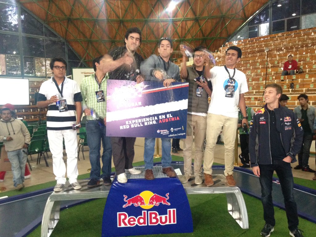redbullMEX's tweet photo. Es Ditry Bulls que gana #RedBullRacingCan y se van a Austria a conocer el Red Bull Ring. ¡Muchas felicidades! https://t.co/ilv56huTRg
