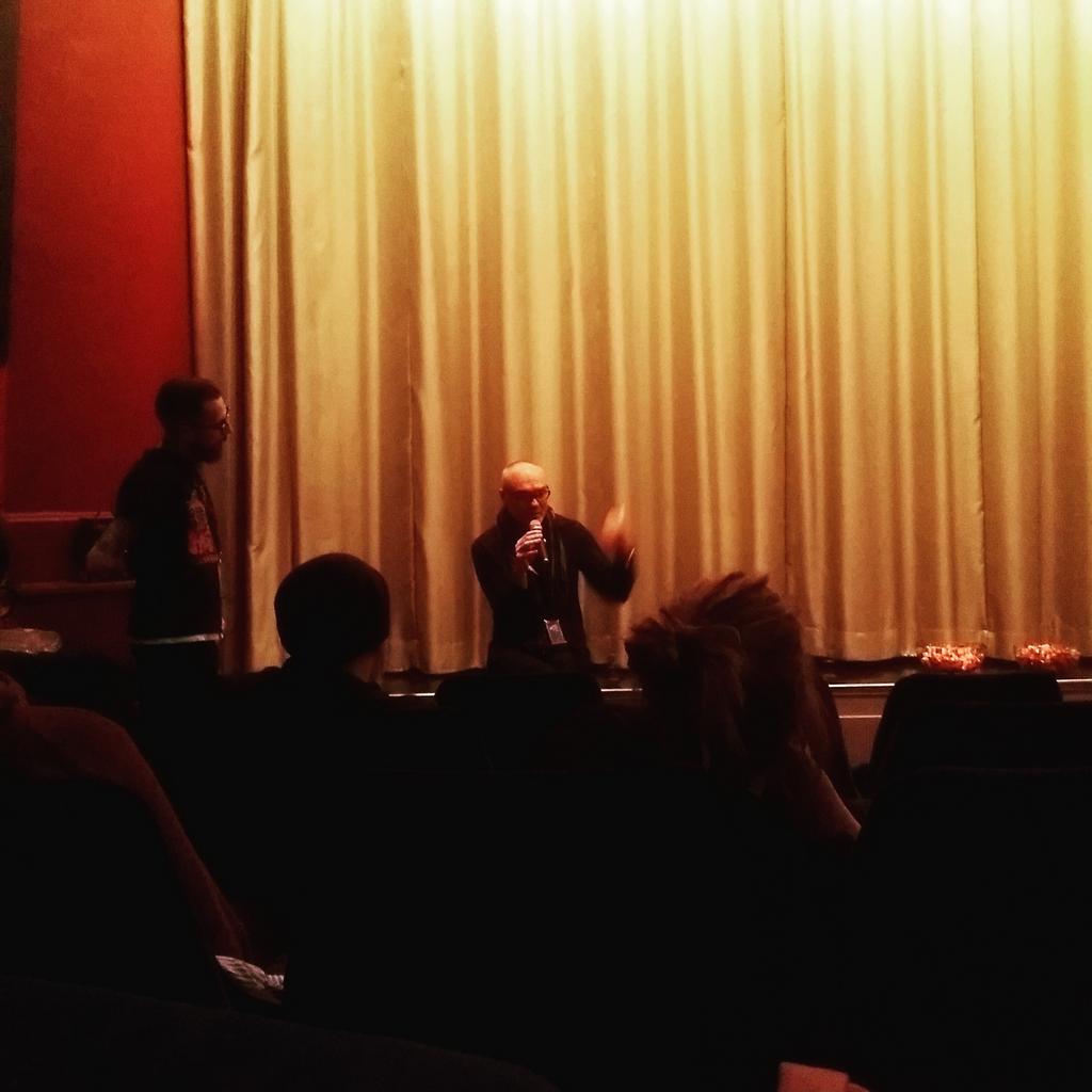 SarahofHorror's tweet photo. Q&A with director Pål Oie at Monster of film after watching Villmark asylum #horror #Villmark2 #Monstersoffilm https://t.co/h6a4lyXTKp