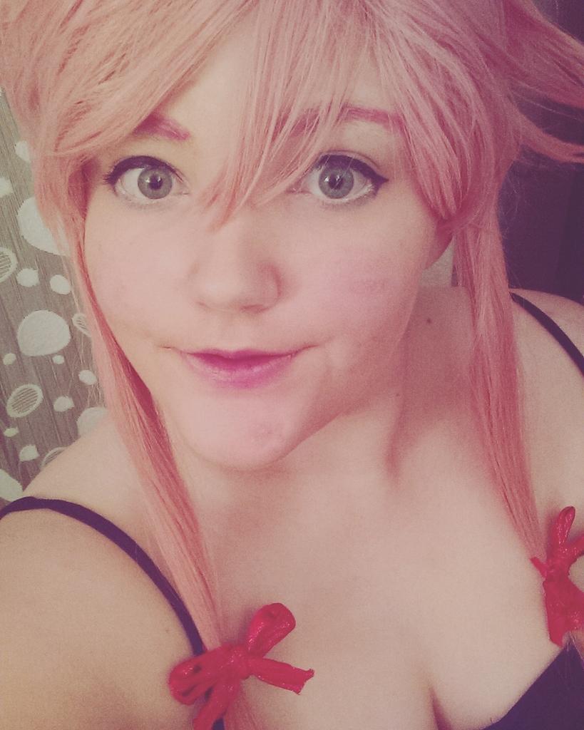 healeroftime's tweet photo. Here's my Yuno Gasai cosplay #cosplay #yandere https://t.co/Dycoejrlc5