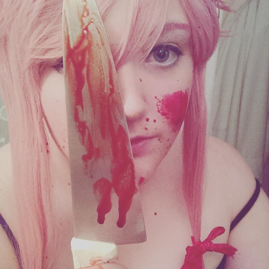 healeroftime's tweet photo. Here's my Yuno Gasai cosplay #cosplay #yandere https://t.co/Dycoejrlc5