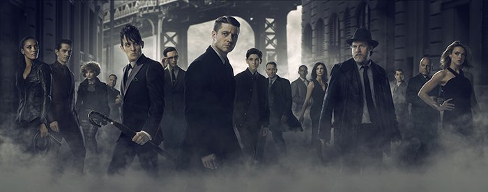 Gotham's tweet photo. People of #Gotham: Tweet us your questions for the cast and they just may get answered in an upcoming video series. https://t.co/vfCvtxfyk8
