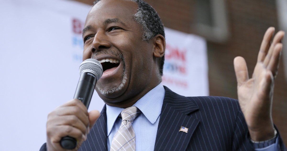 HuffPost's tweet photo. Ben Carson's stepping up his ground game in Iowa https://t.co/w4J2W5n5qd https://t.co/JiUkAQdAge
