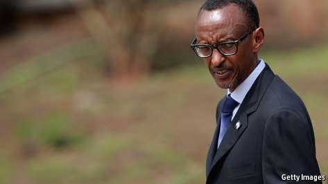 TheEconomist's tweet photo. Rwanda's MPs have just voted to allow their president to stand again. Mistake? #econarchive  https://t.co/fbxSbgTaw0 https://t.co/0Qg9arntnd