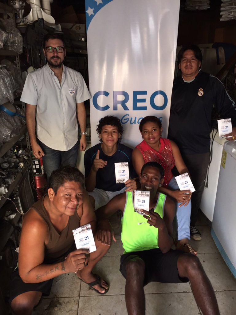 Capacitación de Comite Barrial de Guayaquil, en Manabi y Pedro Moncayo. Seguimos creciendo #CREOaPasoFirme