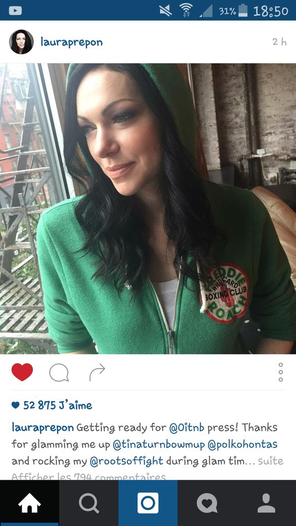 oitnb_lyon's tweet photo. Bientôt Halloween 
L'orange sera au rendez vous 🎃🎃🎃 #OITNB  #LauraPrepon #AlexVause  @LauraPrepon https://t.co/PwFu4w0A6b