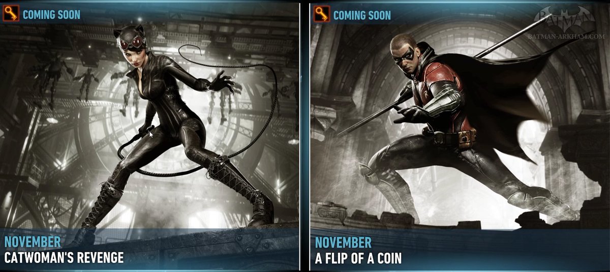 ArkhamVideos's tweet photo. Batman #ArkhamKnight November DLC https://t.co/mGNaRJH1Tg