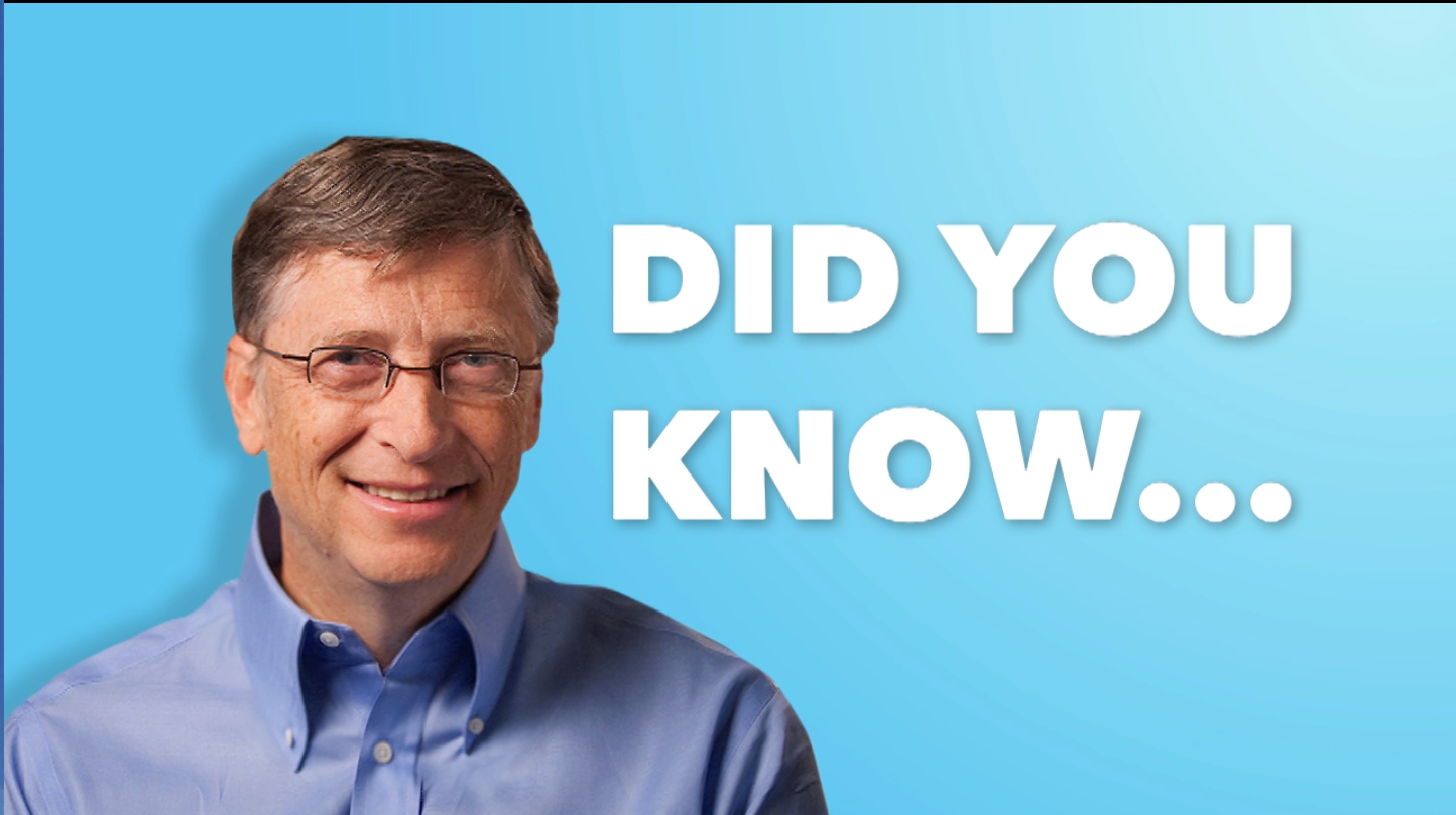 Happy Birthday, Bill Gates!

The world\s richest man turns 60 today  
