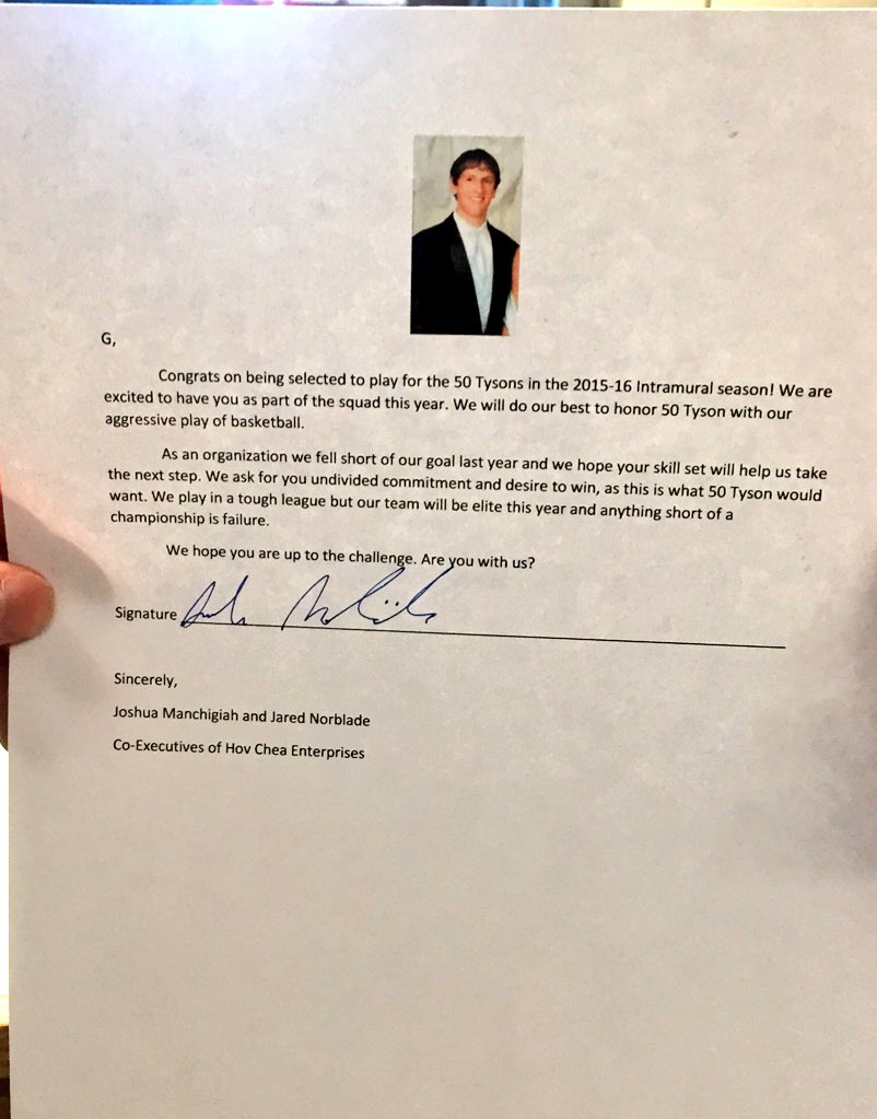 PLSHunters's tweet photo. One of two 3-year members, G prepares to be healthy to play for the 50 Tysons! https://t.co/WYESsrxHKQ