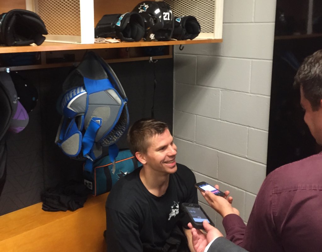 SanJoseSharks's tweet photo. Joonas Donskoi is ready to go! 

#SJSharks #NSHvsSJS https://t.co/mPECdbqVej