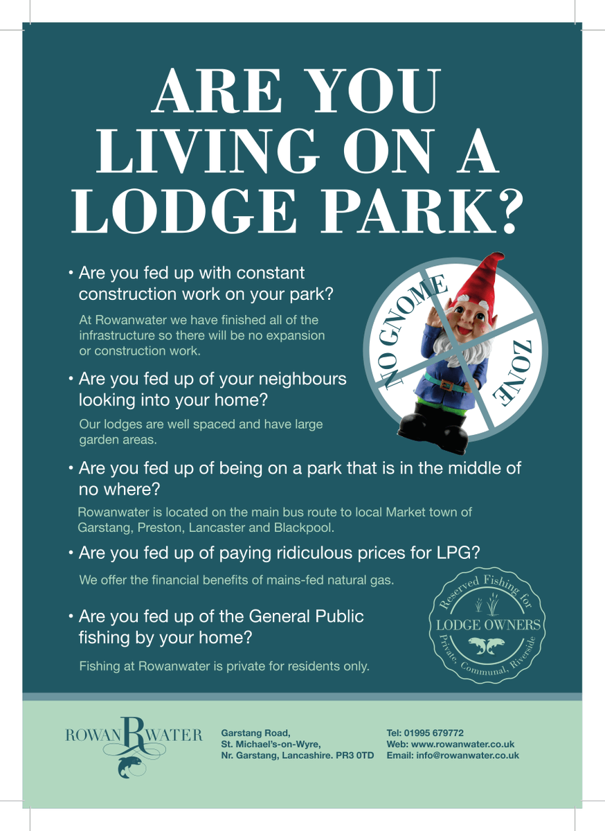 Rowanwater's tweet photo. Rowanwater is completely different to other lodge parks, have a look how below! https://t.co/pnrrT6wUJu