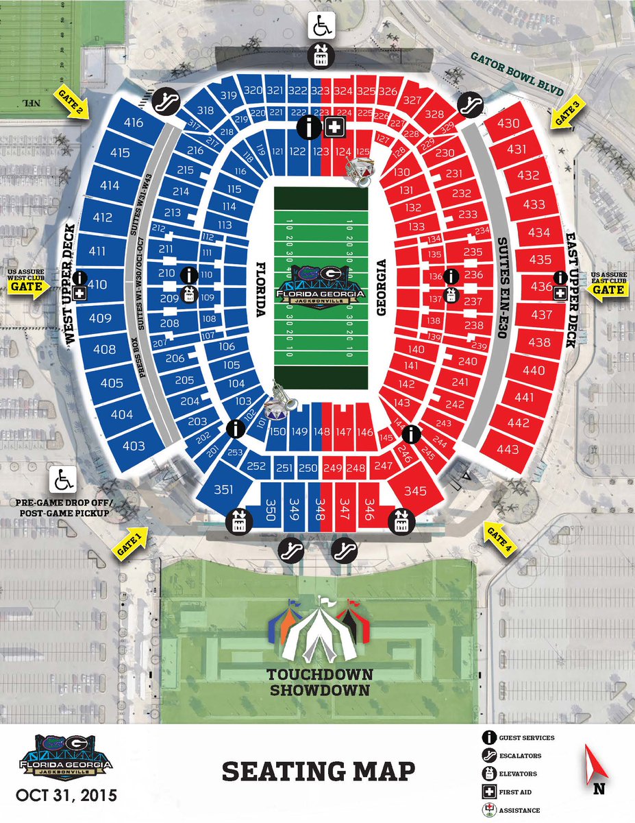 Everbank Field Seating Chart 2015