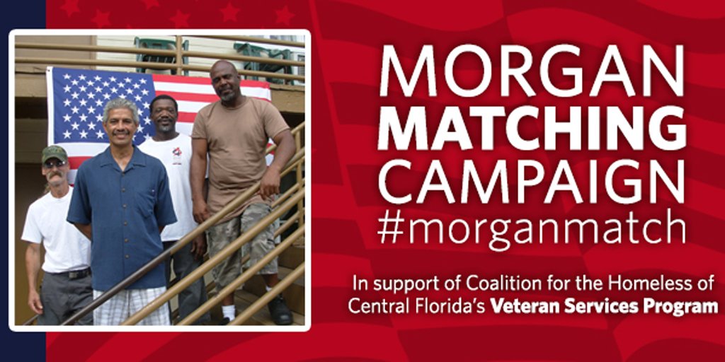 cfl_homeless's tweet photo. We've raised $33K toward a $50K #morganmatch - help us reach our goal for #homeless #vets! https://t.co/wN6ZgrzZBq https://t.co/jh1QynIWSN
