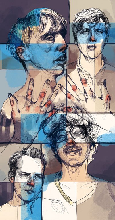 mariasuckert's tweet photo. new contract work #rollingstonemagazine
the fabulous  #deerhunter 
#art #sketchbook #illustrationoftheday https://t.co/f38p09e1Mi