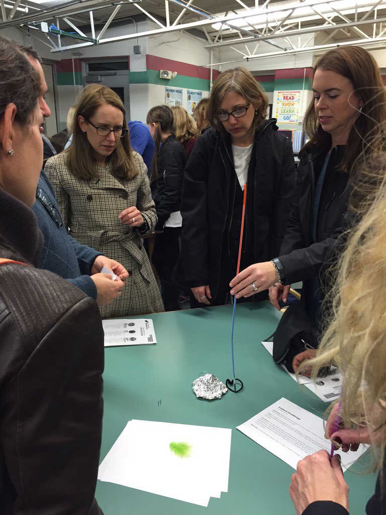 ntschaefer109's tweet photo. Wilmot parents try out an instant challenge at our DI parent night!! Great support for kiddos! #engage109 #wilmot109 https://t.co/2C1s2xGti1