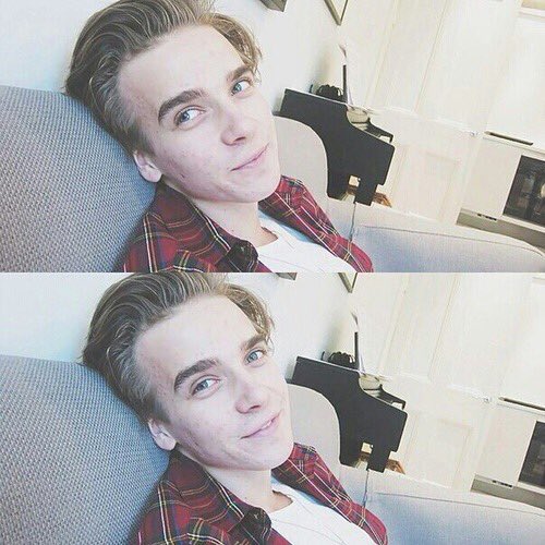 Horanftlarrys's tweet photo. RT if this boy never fails to make you happy @Joe_Sugg #JoeMakesUsSmile https://t.co/QPqOYxUrOe