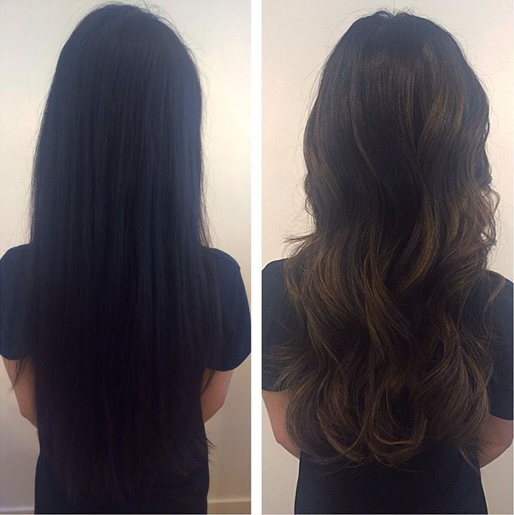 Salon Haze On Twitter Balayage Done On Super Long Virgin Hair
