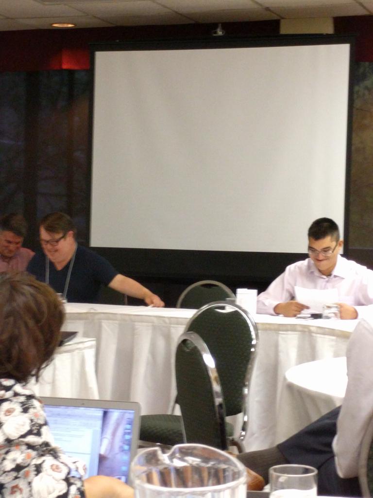 HCARDD's tweet photo. #HCARDD actors Victor & Nick discussing their experiences filming the Best Practice videos #HWDD2015 https://t.co/JKqrE6uoQ4