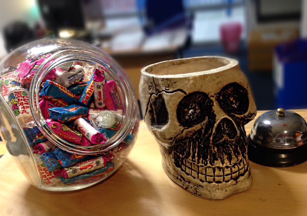 JessGaffney89's tweet photo. There's something spooky going on at Liberty Point, Manchester...! @LibertyLivingUK https://t.co/lZkfKN2Ni7