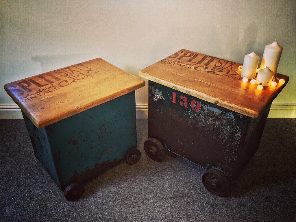 officialsplit66's tweet photo. @DrewPritchard @Teeinavan old oil welders we repurposed, what do you think? Worthy of your showroom? https://t.co/KI1xO74Msw