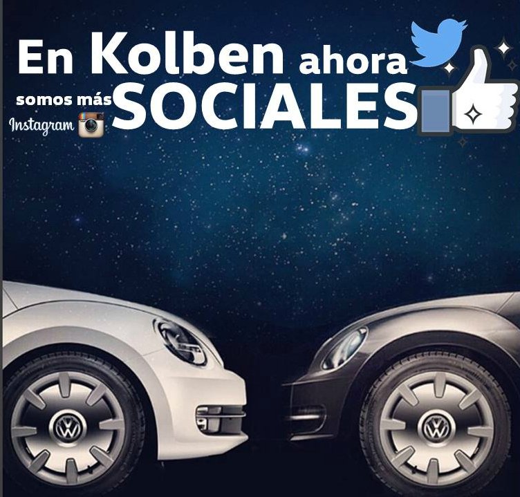 VWKolben's tweet photo. #Kolben más sociales.  Síguenos en instagram @volkswagen_kolben y FB Volkswagen Kolben. https://t.co/xbqgii8zW8