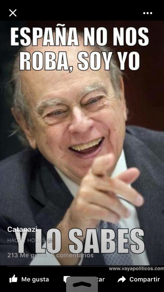 MartaArpema's tweet photo. Quien robaba!! España a Cataluña o Cataluña a España!! https://t.co/iJbtJQdzrM