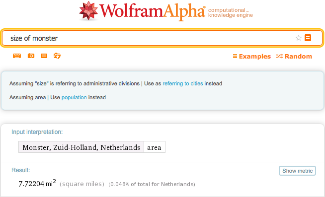 What a monster looming large this week of Halloween... #anticlimactic 
wolfr.am/1PUL68O