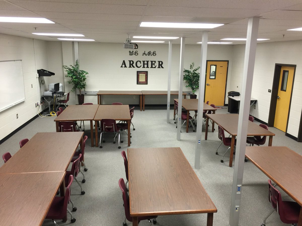 OldLSTC's tweet photo. #archer #gcpslearningspaces Professional Learning Lab. Site of the monthly teacher #meetandeat https://t.co/BYbqV93ni3