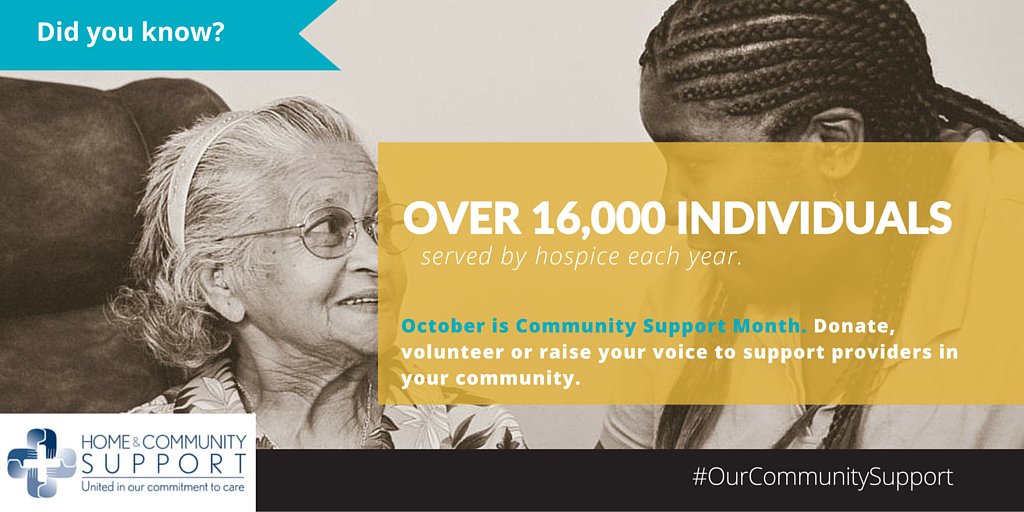OCSAtweets's tweet photo. It's Hospice Services Day! Did you know they served over 16,000 people last year? #onhealth #OurCommunitySupport https://t.co/NPCRY9yw7L