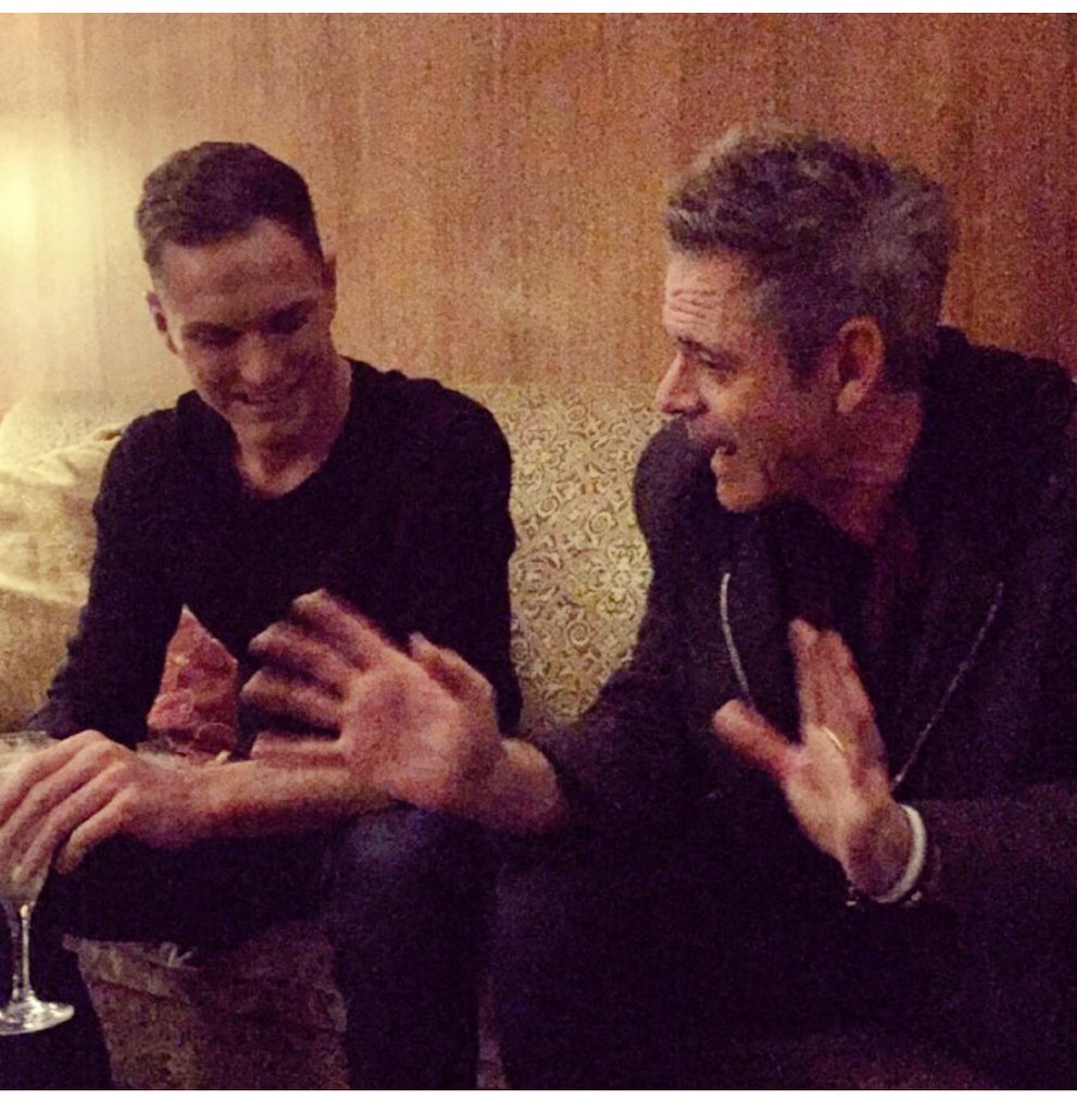 TheEvanMagers's tweet photo. Good company and vibes last night.. @cthomashowell https://t.co/jJS8K5z2Nk