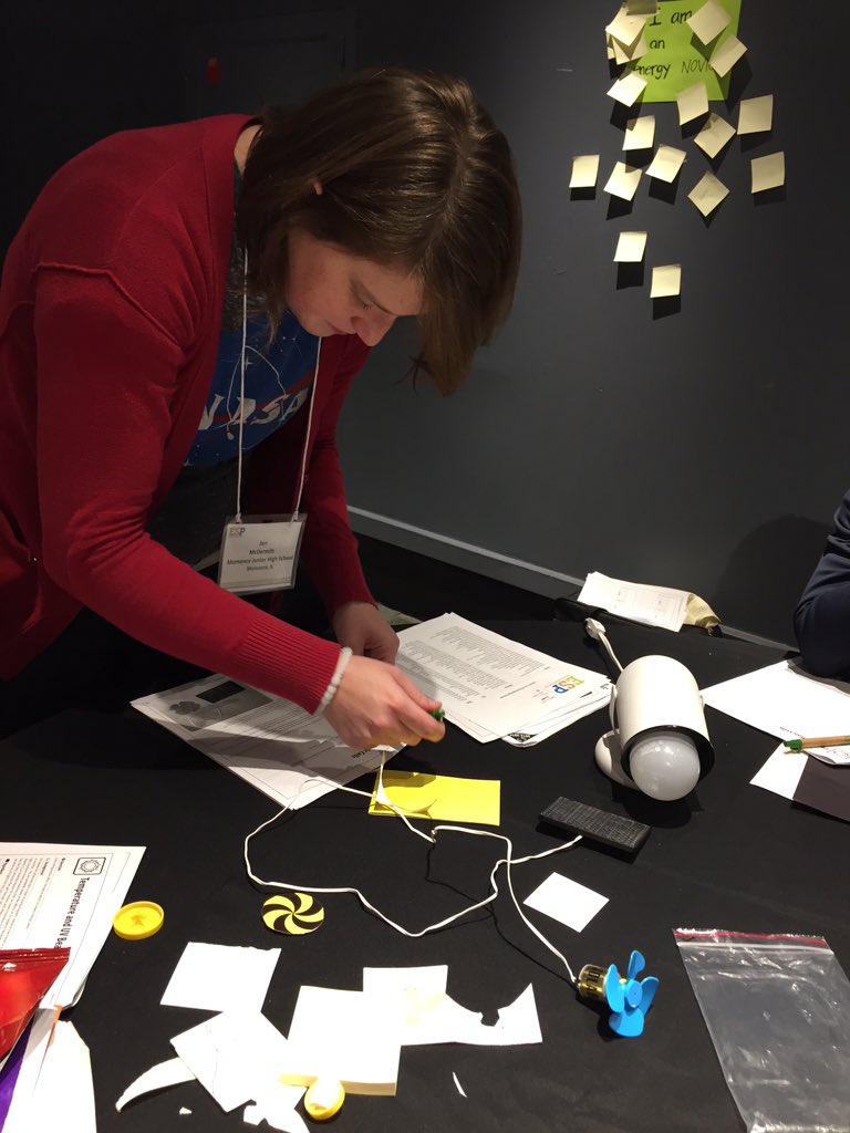 mrs_khebert's tweet photo. @jmcdermitt1 exploring Photovoltaic cells #goskins #EnergizingSTEM https://t.co/TRel8EAGil