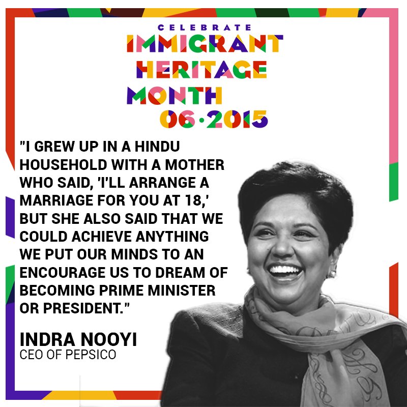 Happy birthday Indra Nooyi! CEO was born on this day in 1955 in Madras, India.  