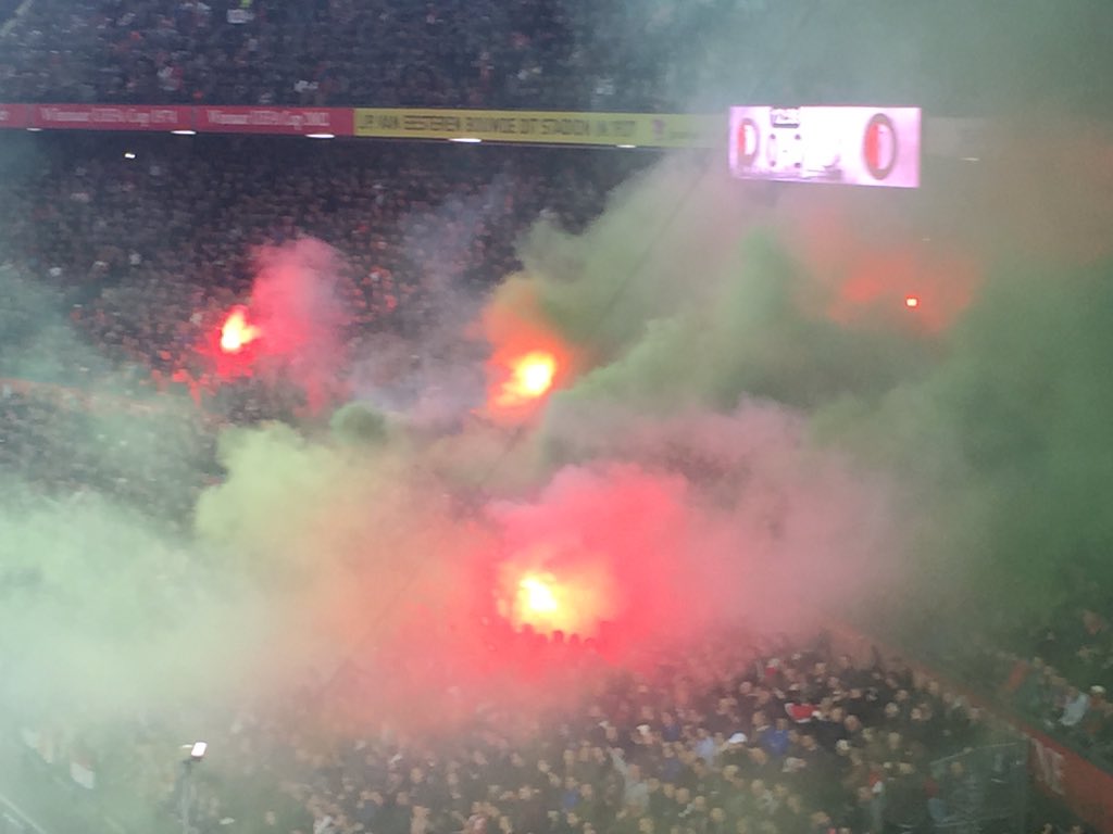 Trots op deze club! #nopyronoparty #Feyenoord #peterhoutman #wijzijnFeyenoord  #DeKuip