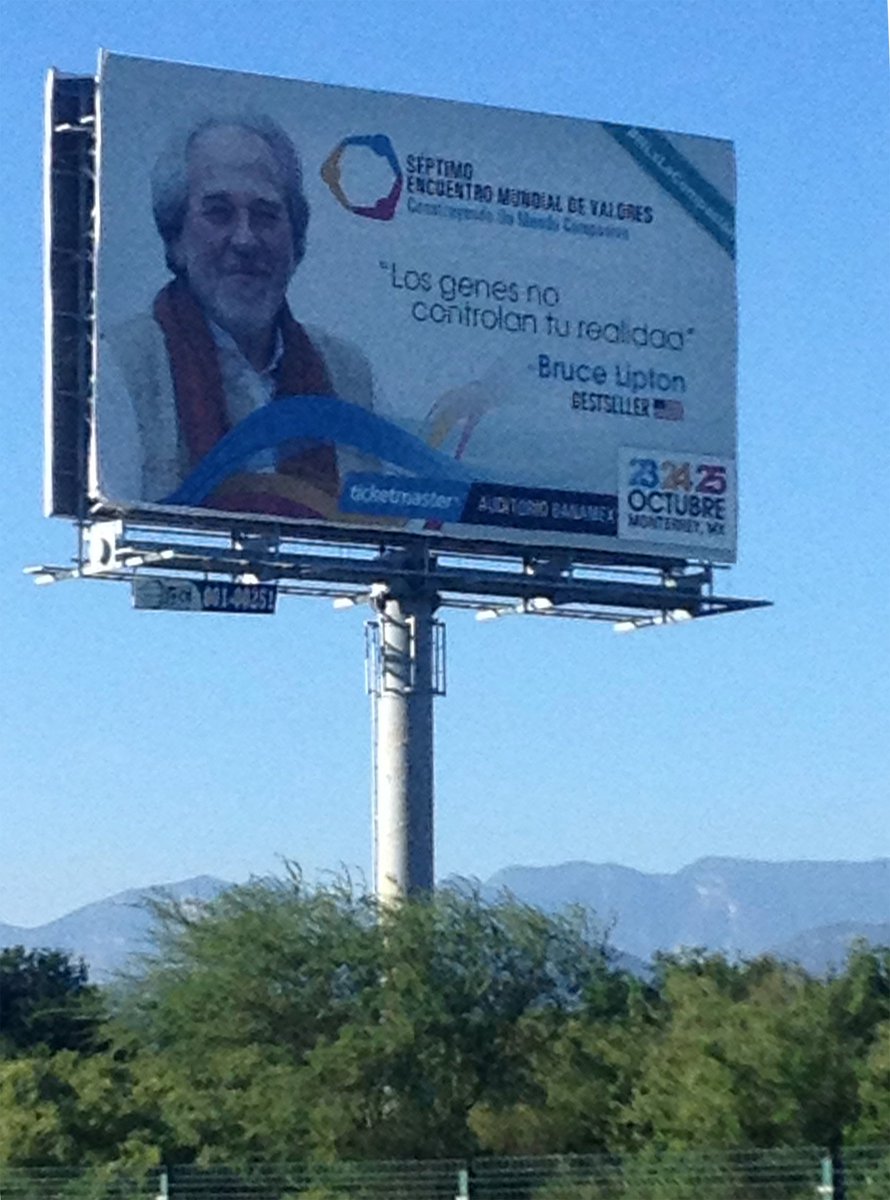 biologyofbelief's tweet photo. People kept coming up &amp; telling me, have you seen the #billboard yet? So what do u think? Would u buy a car from him https://t.co/EDQZQuMafK