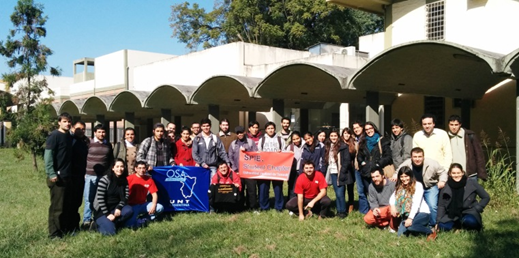 OpticaWorldwide's tweet photo. Congrats to the Universidad Nacional de Tucuman's OSA Student Chapter on winning the Excellence Prize at #FiO15 https://t.co/DZyJpAxI6S