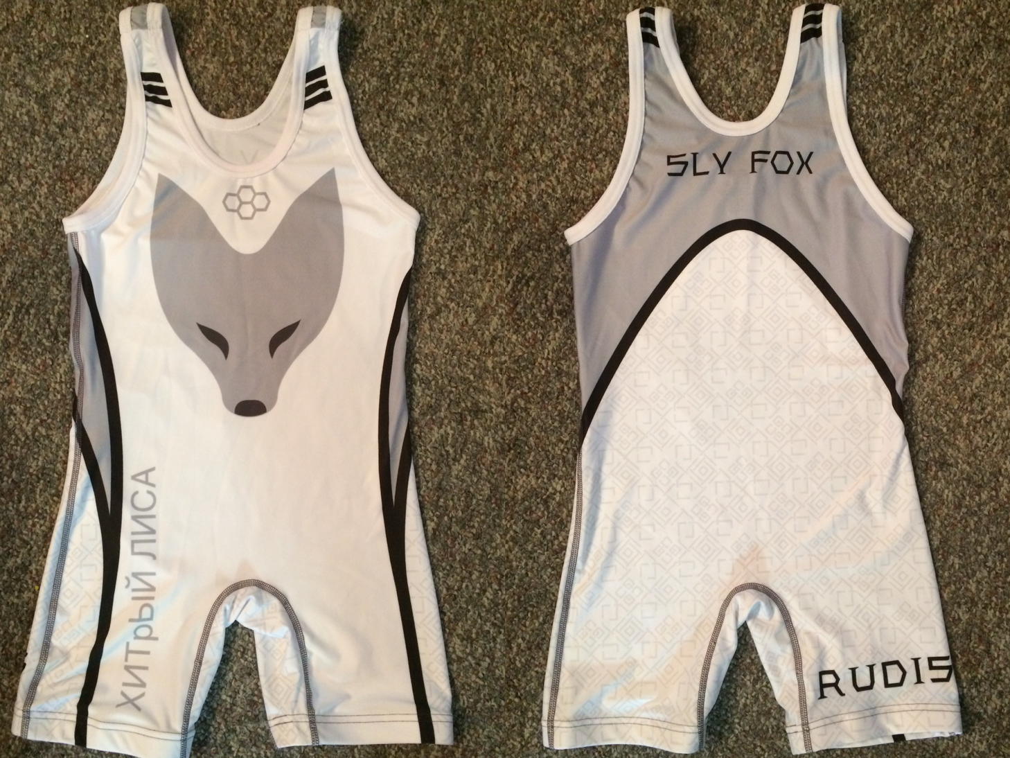 Rudis wrestling shop singlet