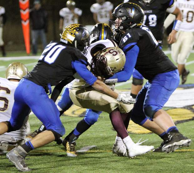 TahoeSports's tweet image. South Tahoe football delivers offensive outburst in home finale, routs Sparks 63-21 tahoedailytribune.com/southshore/ssp…
