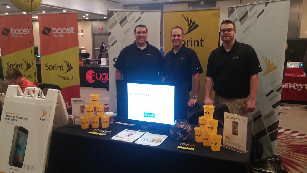 craig_jaycox's tweet photo. Let's get this party started! Day one of Best Buy Training event in St. Louis! #SprintCentral #JLeroy01 https://t.co/4OZBn2UVQc