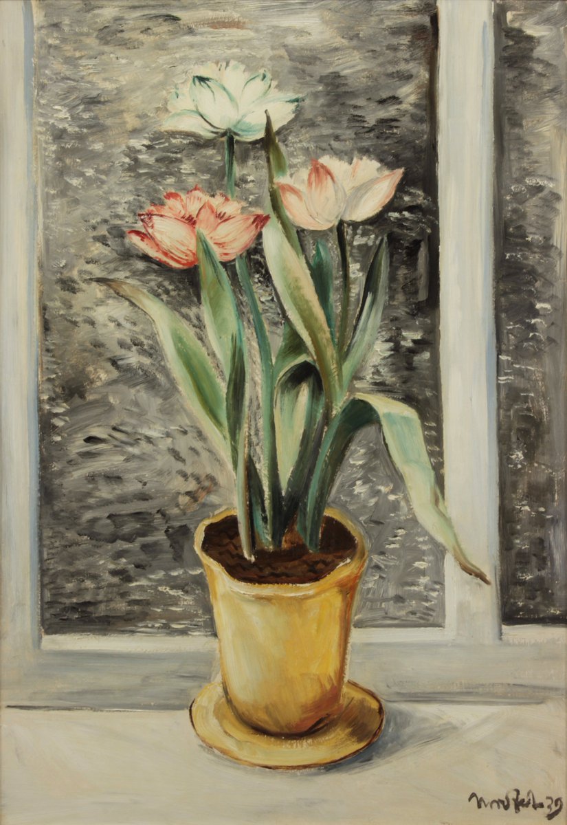 AddisonRoweG's tweet photo. "Tulips" by B.J.O. Nordfeldt. Currently on display at the gallery. https://t.co/mqjfKBLBY5 https://t.co/uWniRvECMX