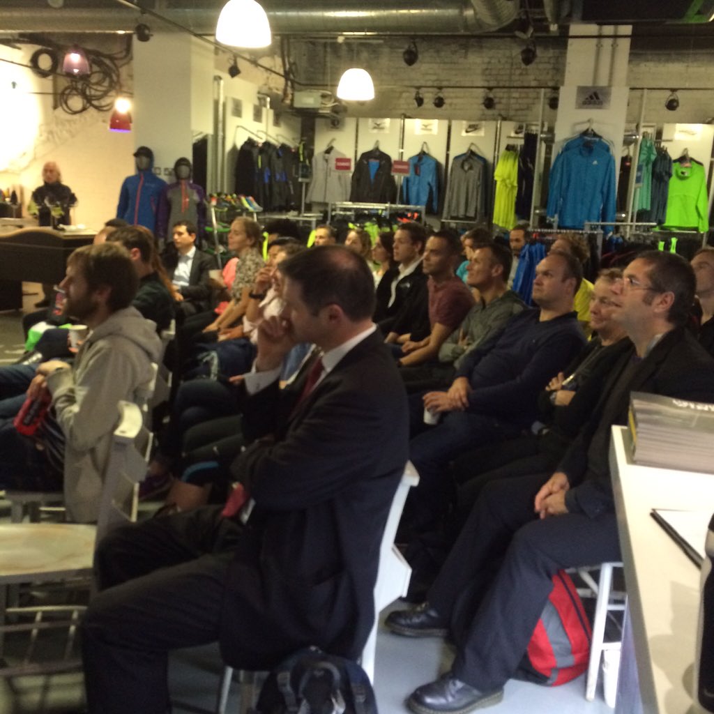 RunningWorks's tweet photo. Absolutely fantastic turnout for #Beyond26.2 https://t.co/9pGnsQn2N6
